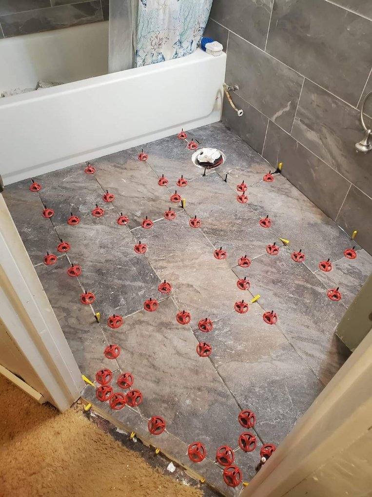 bathroom floor tile