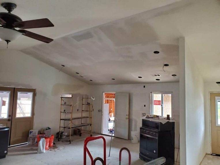 vaulted ceiling remodel